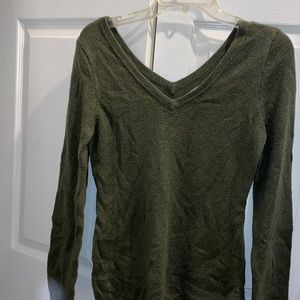 Green lightweight sweater